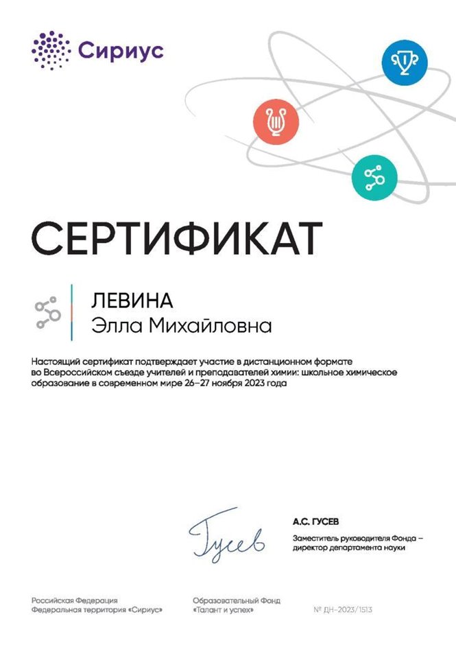2023-2024 Левина Э.М. (Сертификат Сириус дистанц.съезд)